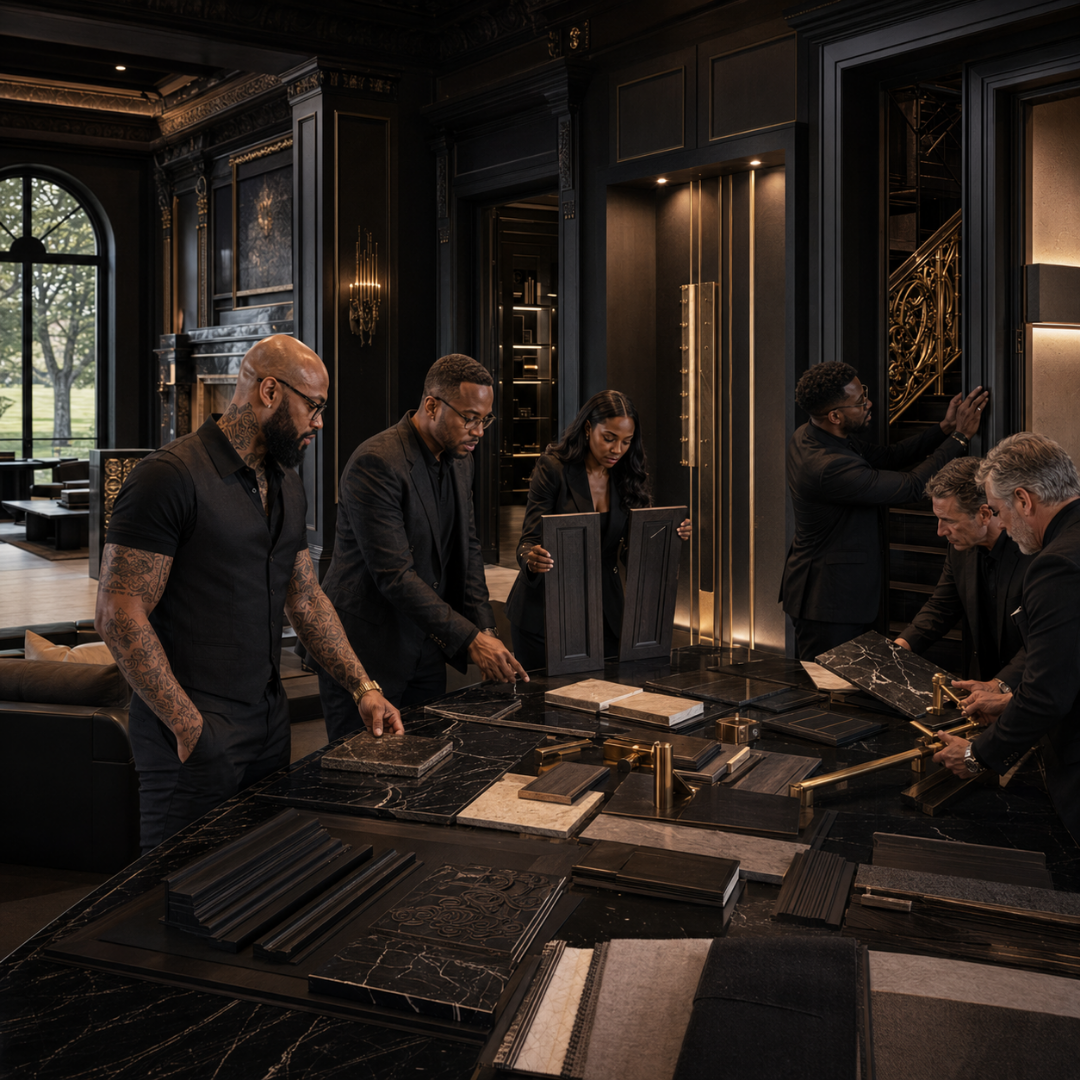 Custom Home Design Interior Concept